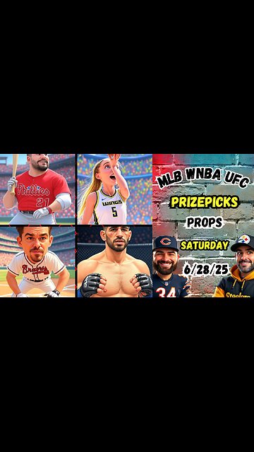 🔥9 HOT MLB PROPS PRIZEPICKS | 🥊 UFC PREDICTIONS | WNBA PROPS SATURDAY 6/28/25