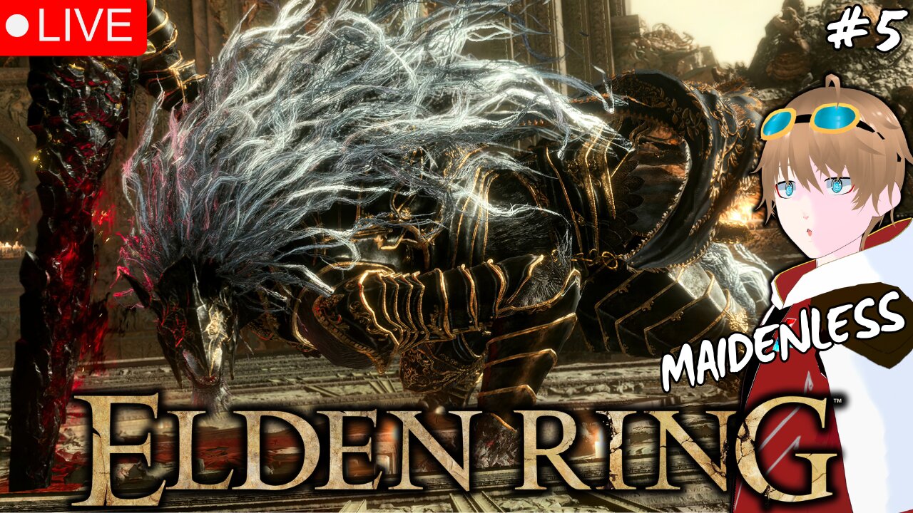 Maliketh and Friends vs VTuber l Elden Ring Gameplay