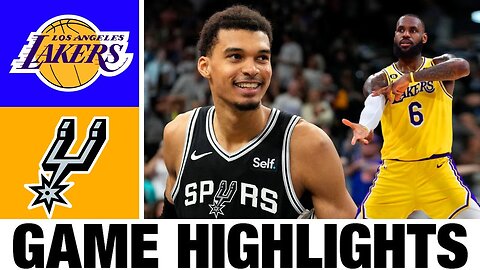 Lakers vs Spurs FULL Highlights | 2025 NBA Summer League
