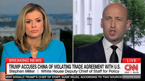 Stephen Miller CALLS OUT CNN Anchor To Her Face