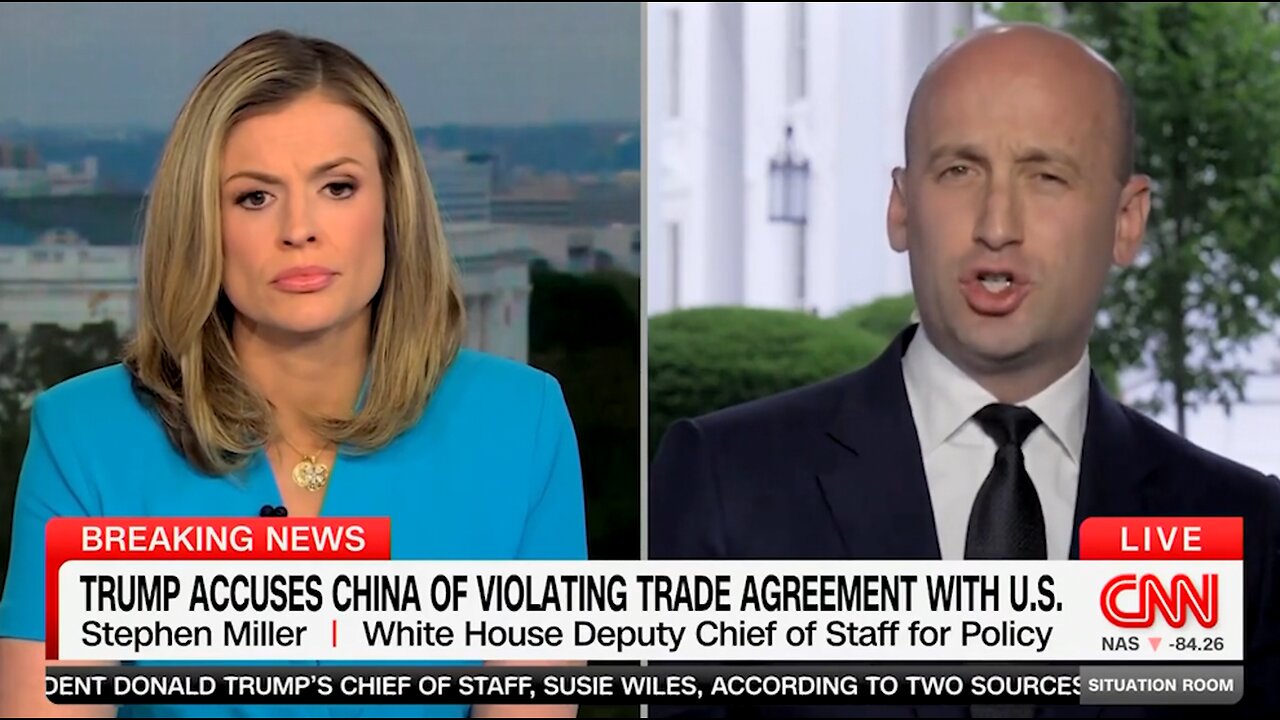 Stephen Miller CALLS OUT CNN Anchor To Her Face