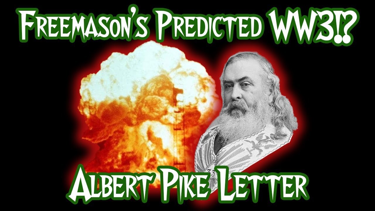 Albert Pike's letter from 1871 outlining their vision blueprint for three World Wars