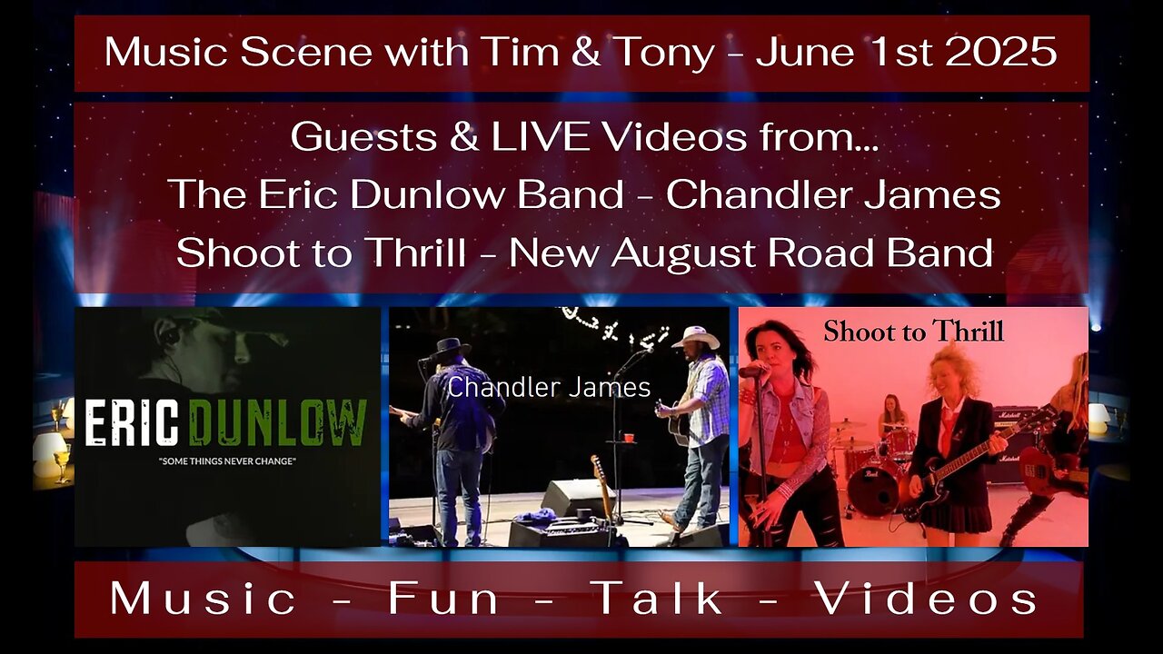 WHE Music Scene with Tim & Tony - June 1st 2025