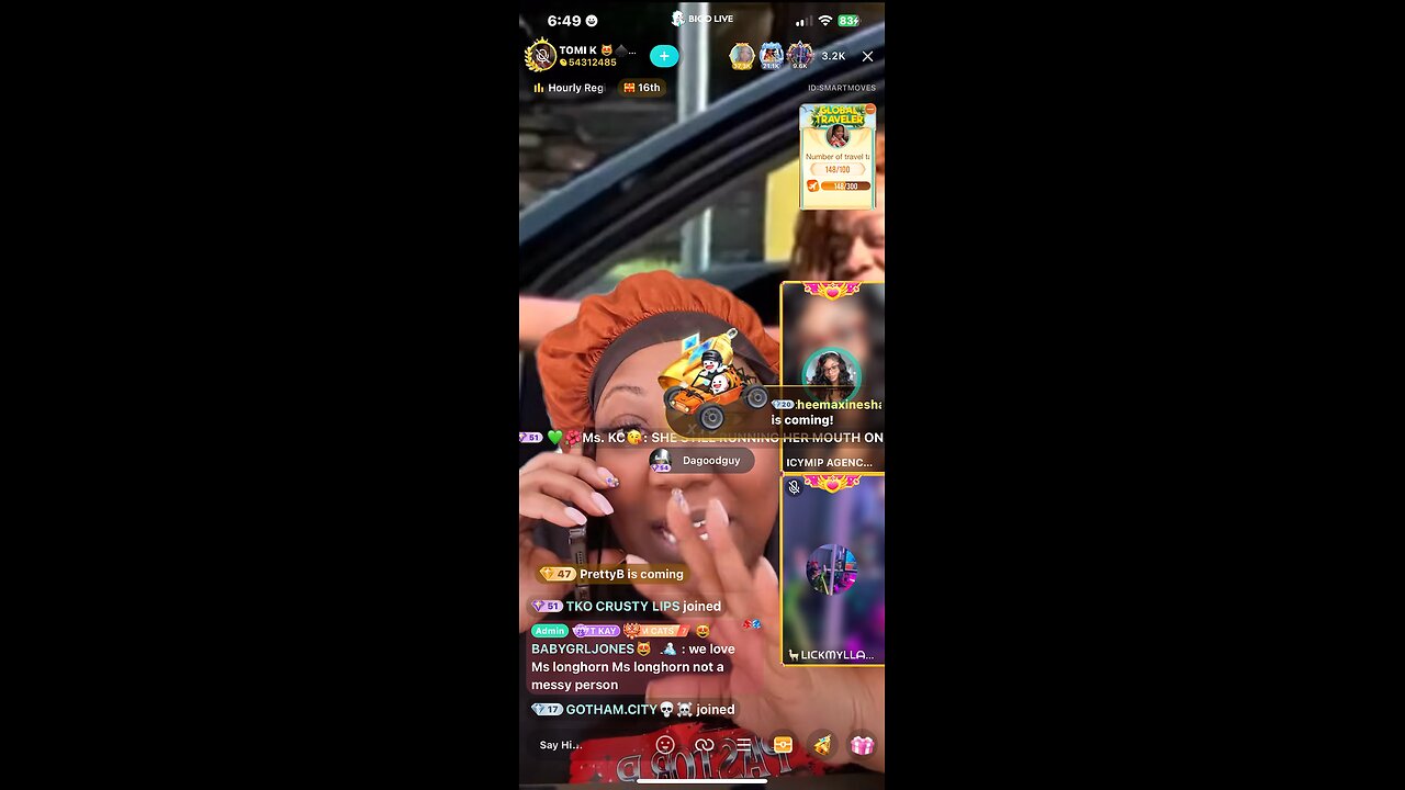Lama and Bossy explained themselves to Tomikay about Diverse