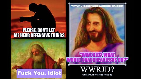 God Is An Idiot Brandon Kroll Victor Hugo Gods Chosen People Jewish Debate Goes Off The Rails