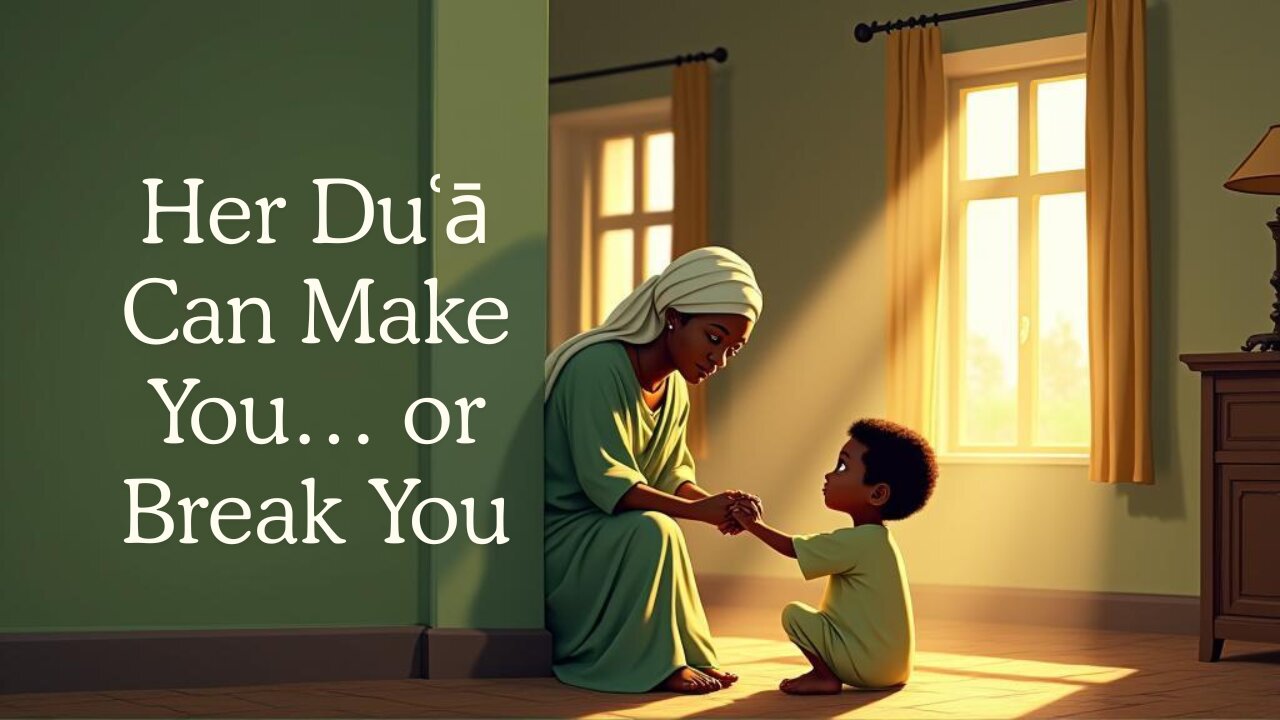 💥 “How Your Mother’s Duʿā Can Make or Break You”
