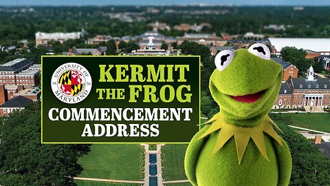Kermit The Frog Commencement Address - UMD Class of 2025 | Fox Nation| 5/22/2025
