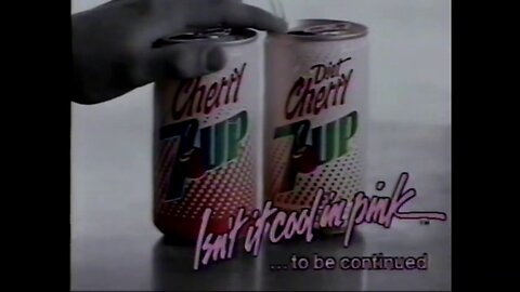 7-Up Cherry 1988 commercial "Mystery"