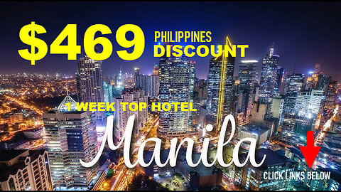 SAVE CLUB - PHILIPPINES MANILA $469 DISCOUNT ON YOUR HOTEL BOOKING - TOP TEAM ROB BUSER
