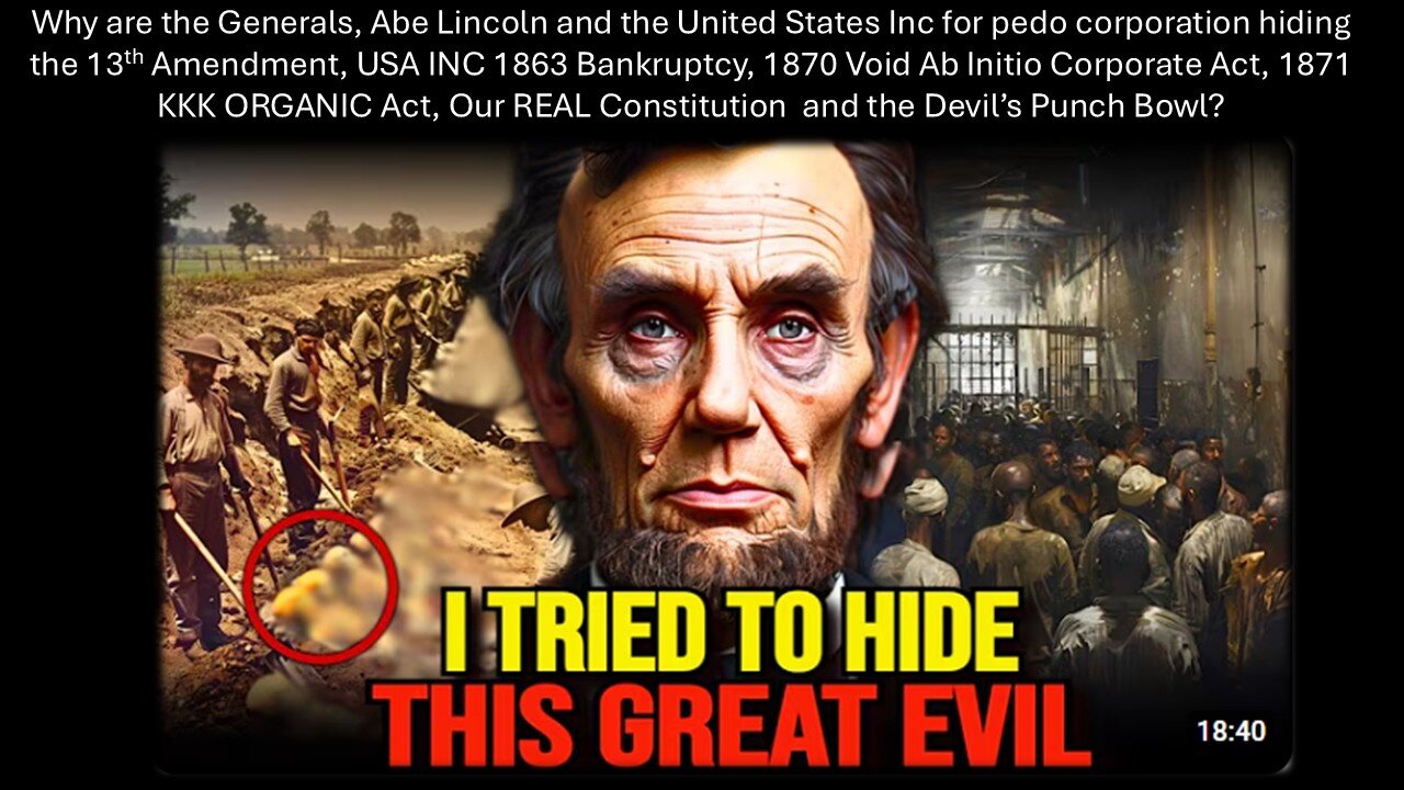 ALL THE USA INC CORPORATIONS OUTSIDE OF DC CANNOT STAY IN OUR NATION THEY KILLED THE MOORS! ASK DOD