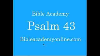 Psalm 43