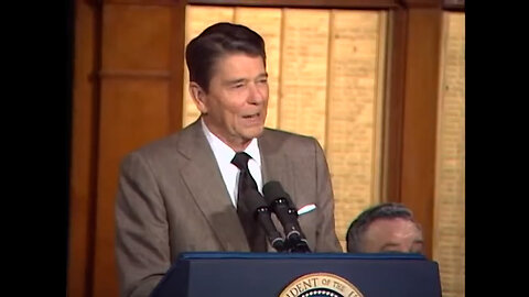 July 13, 1987 - President Ronald Reagan Speaks in Danville, Indiana