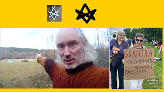 Språk. Inuti en kristen metallskalle. Unikursalt hexagram. Netanyahu uppfann islamistisk terrorism