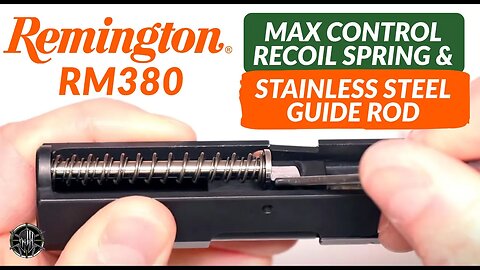 Remington RM380 Max Control Recoil Spring & RM380 Stainless Steel Guide Rod RM380 Accessories