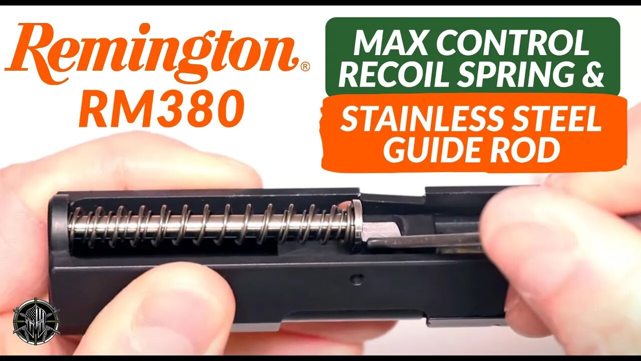Remington RM380 Max Control Recoil Spring & RM380 Stainless Steel Guide Rod RM380 Accessories