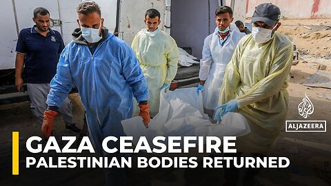 Israel returns bodies of 15 Palestinians to Gaza in exchange for remains of Israeli soldier