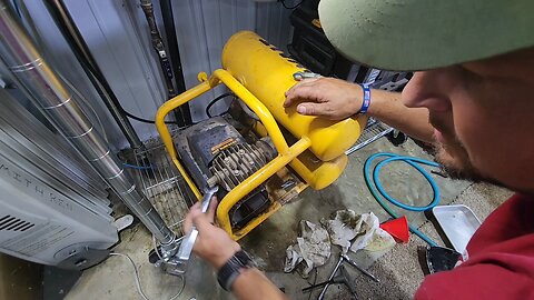 Air Compressor won't run- Cheap Fix!