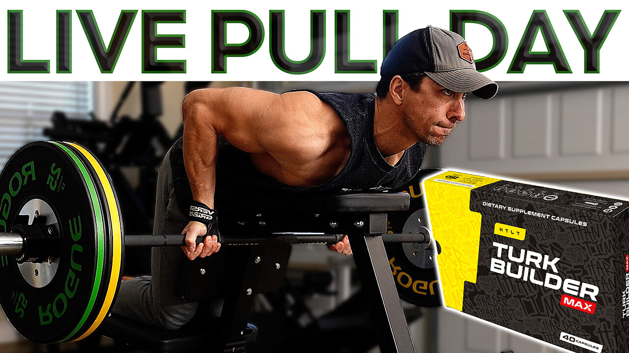 LIVE Pull Workout and Q&A – DOUBLE Dosing HTLT Turk Builder Max for BIG Lats