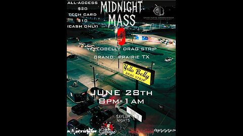 Borla Black arrives at Midnight Mass (Part 1)