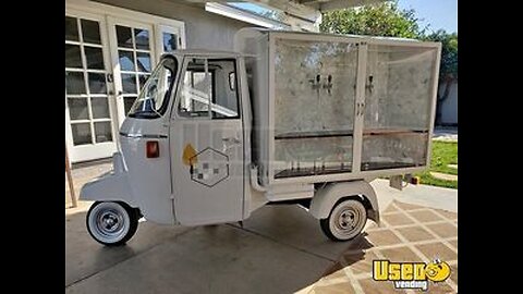 Charming - Piaggio Ape Mobile Tap Tricycle | Beverage Unit for Sale in California!