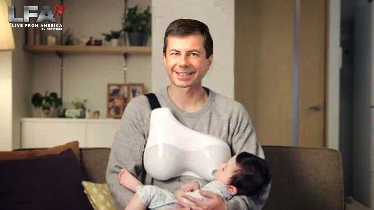 PETE BUTTIGIEG BREAST FEEDS!