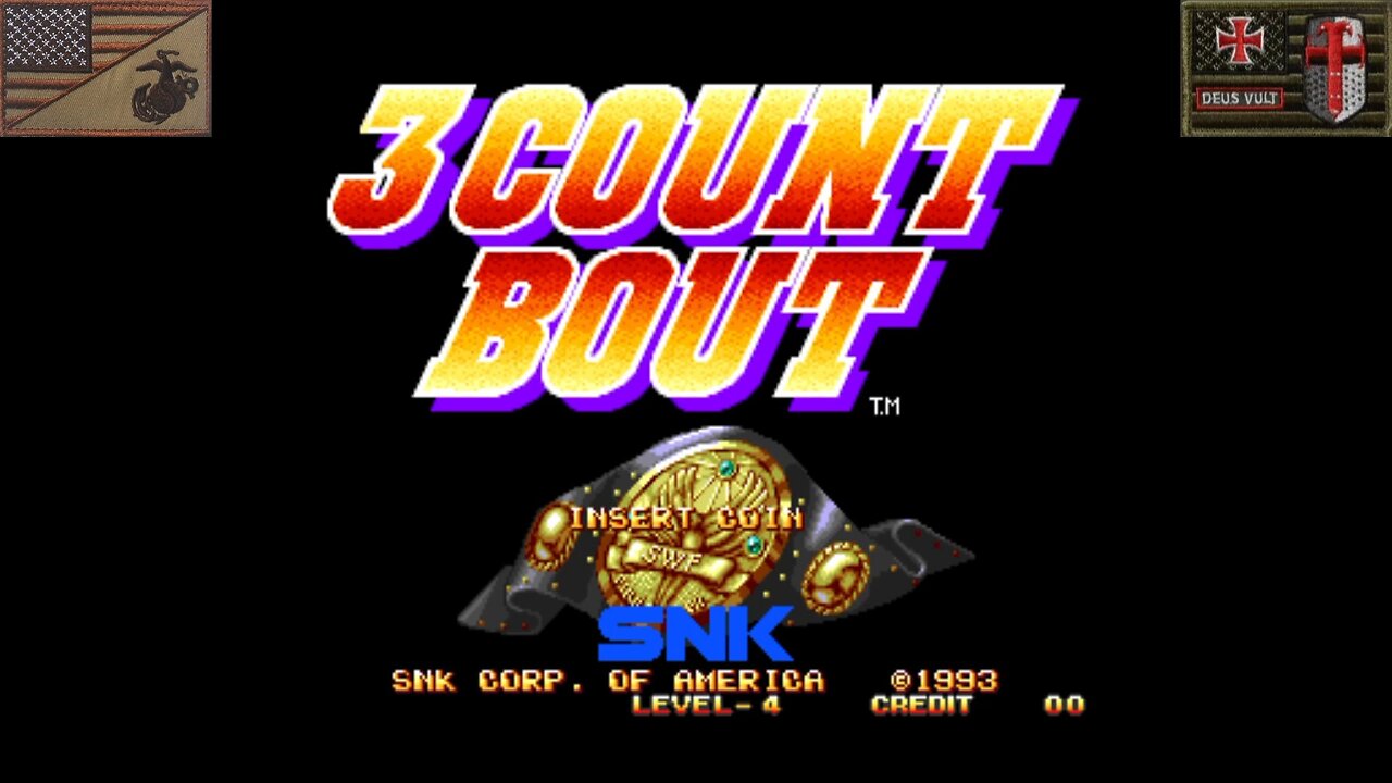 HI-Score Conquest: "3 Count Bout" (Arcade - 1993) [EU Version]