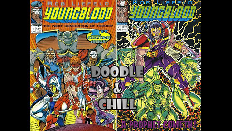 Doodle & Chill : Youngblood #ImageComics