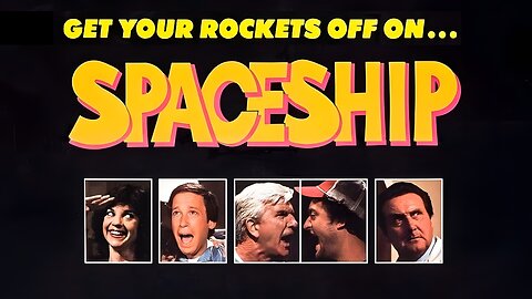 Spaceship (1983) Leslie Nielsen, Patrick Macnee, Gerrit Graham, Cindy Williams, Bruce Kimmel