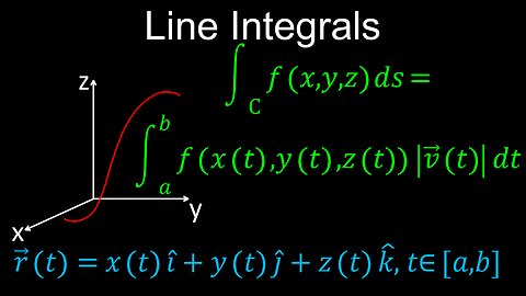 Line Integrals - Calculus 3