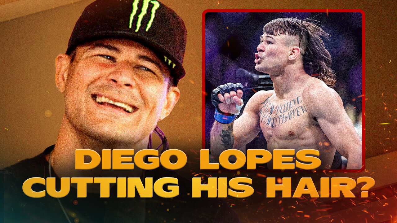 Diego Lopes Cutting his Hair?? Diego Lopes on his iconic Haircut! #diegolopes