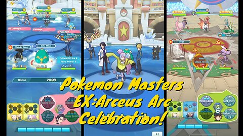 Pokemon Masters EX:Arceus Arc Celebration:Special Battle Event