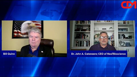 Dr. John Catanzaro with Bill Quinn, mRNA can change many Gene Expressions 8/4/25