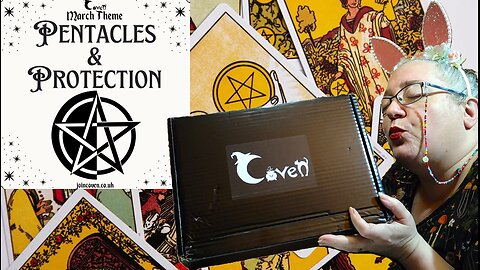 Coven Subscription Box - March 2025 - Pentacles & Protection - Witch & Gothic Unboxing