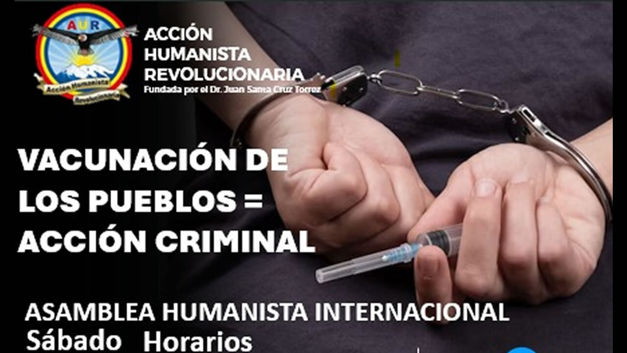 16-08-2025 (ASAMBLEA) VACUNACIÓN DE LOS PUEBLOS = ACCIÓN CRIMINAL