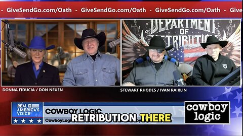 Cowboy Logic | Segment 7 | Guests: Stewart Rhodes (J6er) and Ivan Raiklin | Part 1