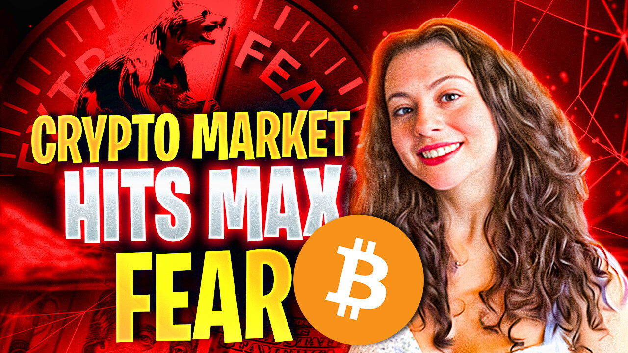 BITCOIN TUMBLES! MARKET HITS PEAK FEAR!