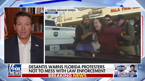 Gov DeSantis: Florida Is NOT Portland, Oregon