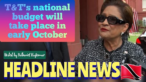 NEWS REPORT TRINIDAD & TOBAGO September 13th 2025 Headline News