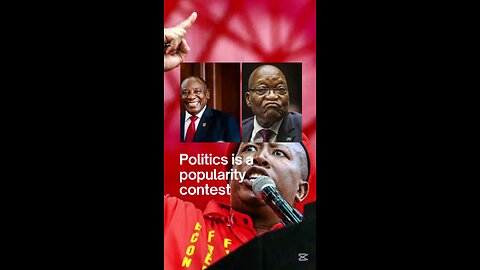 Politics is a popularity contest