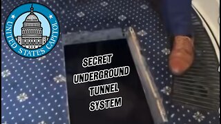 US Congress Man Showing Secret Underground Tunnel System Underneath the US Capitol