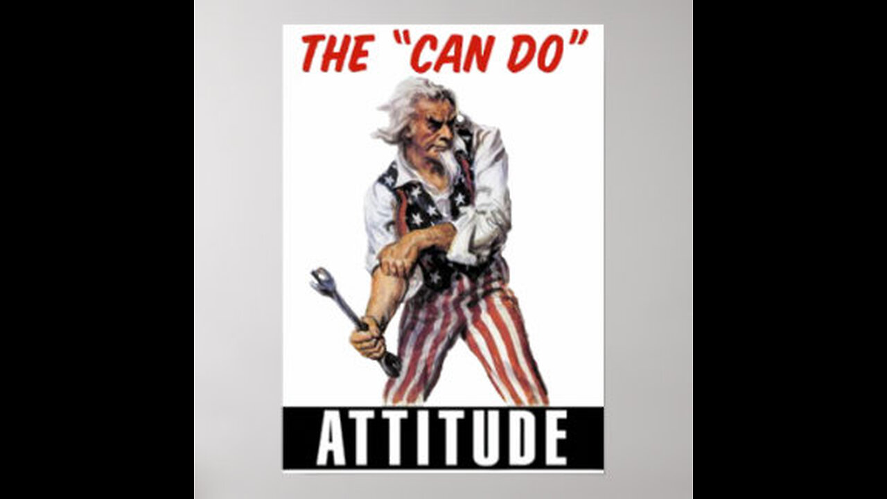 American Can-Do Attitude and Freedom