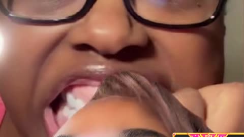 Liyah still has her foot on Supa neck