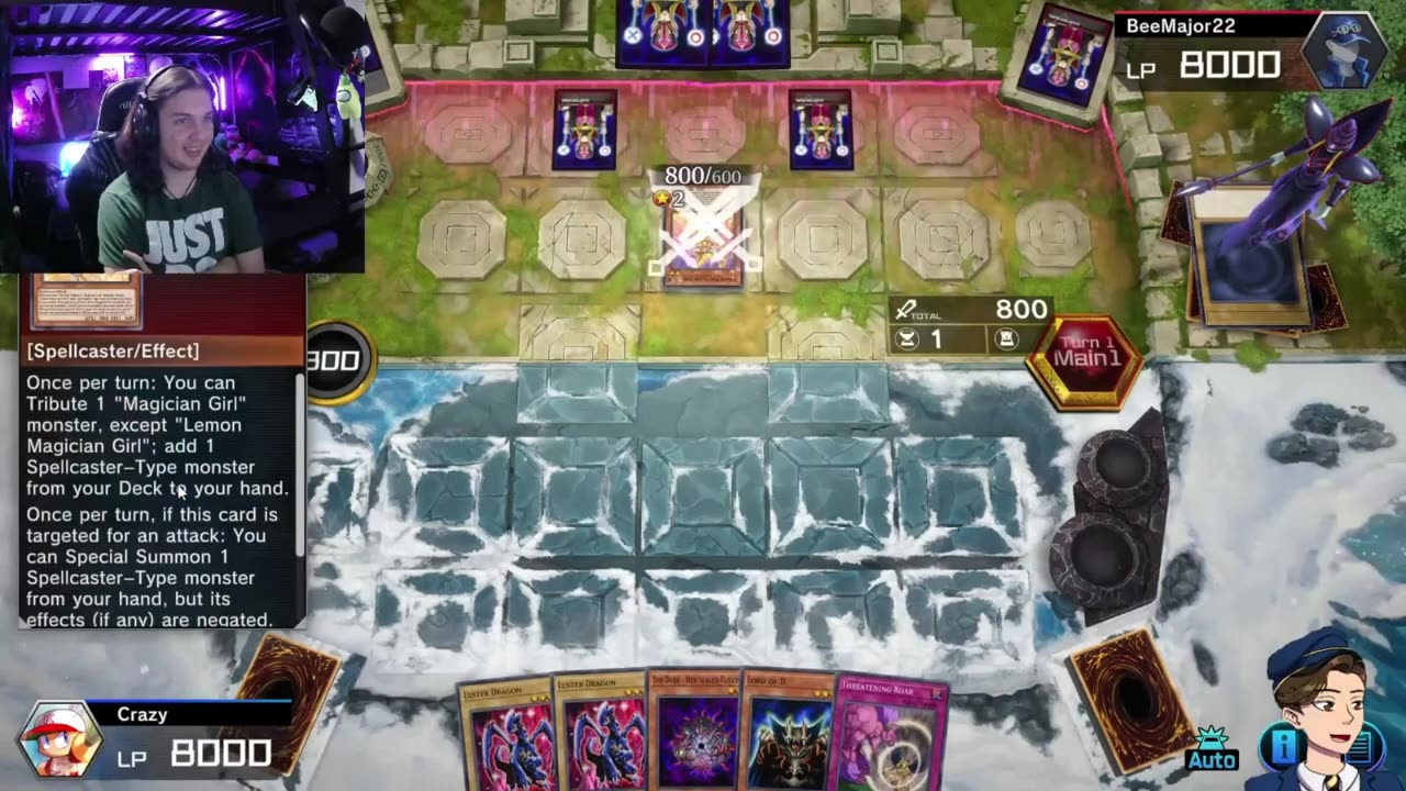 Yu-Gi-Oh Master Duel Rematch | CrazyFoxOni51 vs BeeMajor