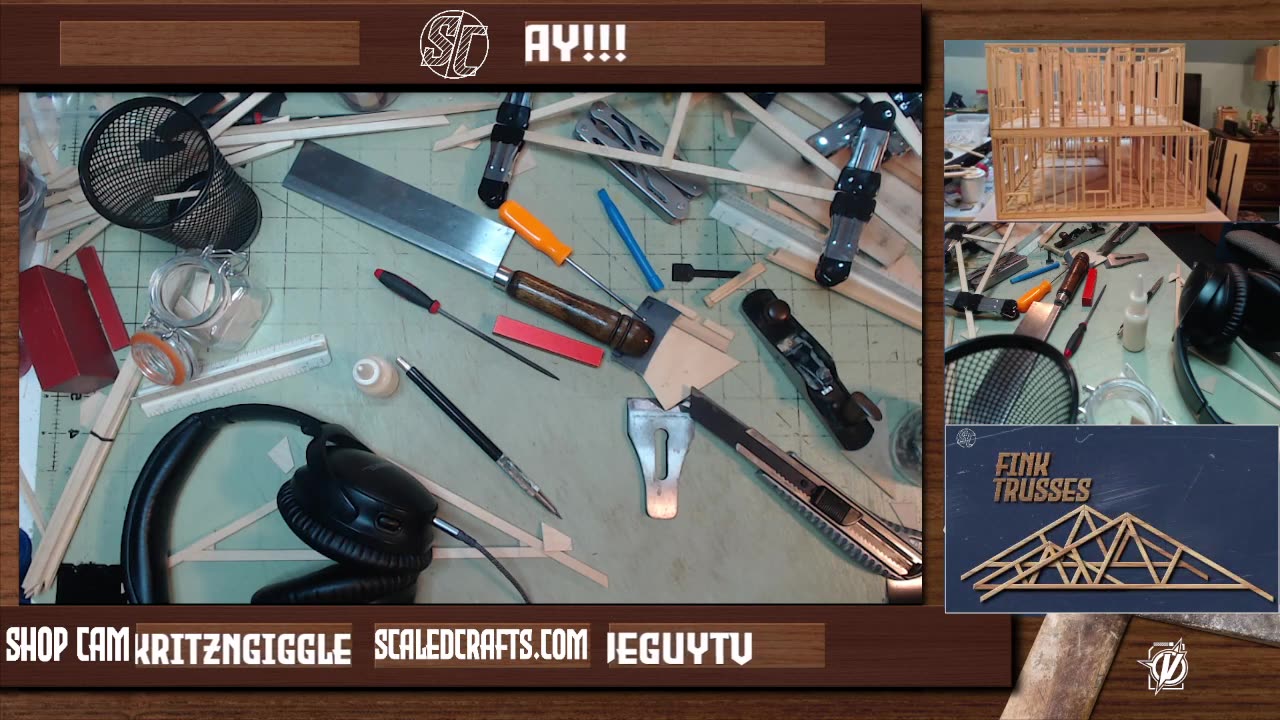 Building Roof Trusses