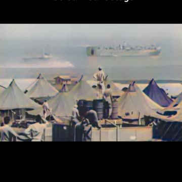 B-29 ditching near Saipan 1945 ✈️ Crew escape at sea 🌊 #ColourizedFootage