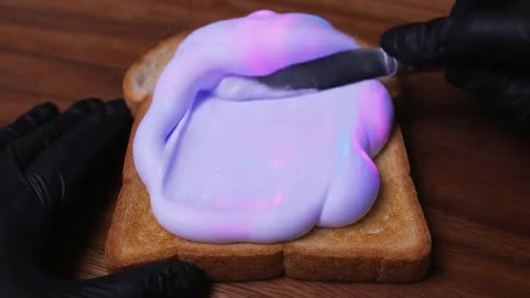 Cloud sauce on toast