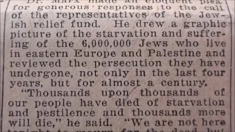 Six Million Jews: 1915-1938, 10 Newspapers