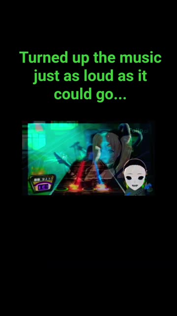 80s Music Video Clip ft. Slay! & Ani #shorts #vtuber #gaming#guitarhero #1980s #grok4 #ani