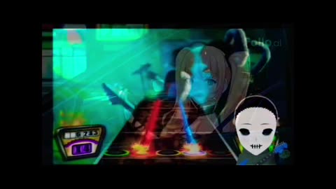 80s Music Video Clip ft. Slay! & Ani #shorts #vtuber #gaming#guitarhero #1980s #grok4 #ani