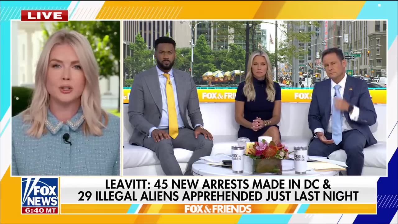 NEW: According to Leavitt, a DC criminal campaign has resulted in 45 arrests.